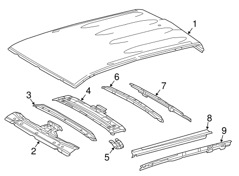 Tacoma ROOF & COMPONENTS