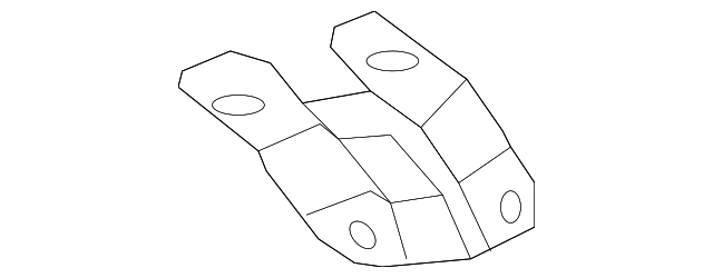 61385-04020 Деталь CENTER BOW BRACKET, RIGHT