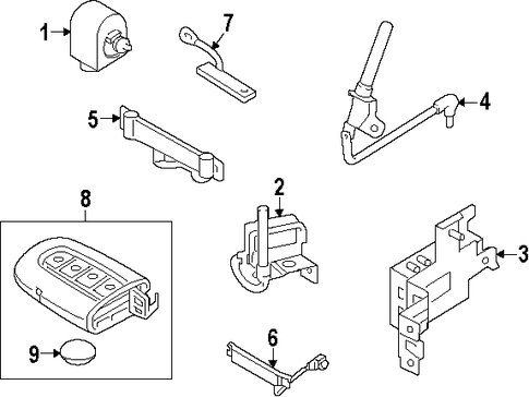 Optima ANTI-THEFT COMPONENTS 2