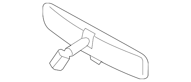 8U5Z-17700-Y MIRROR INSIDE