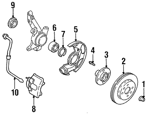 Sephia FRONT BRAKES