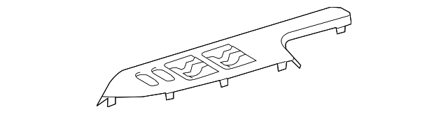 74232-76011 Деталь SWITCH BEZEL, LEFT