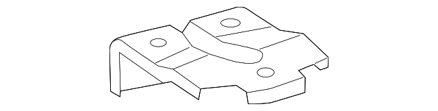 67625-76010 Деталь DOOR TRIM PANEL MOUNT BRACKET, RIGHT