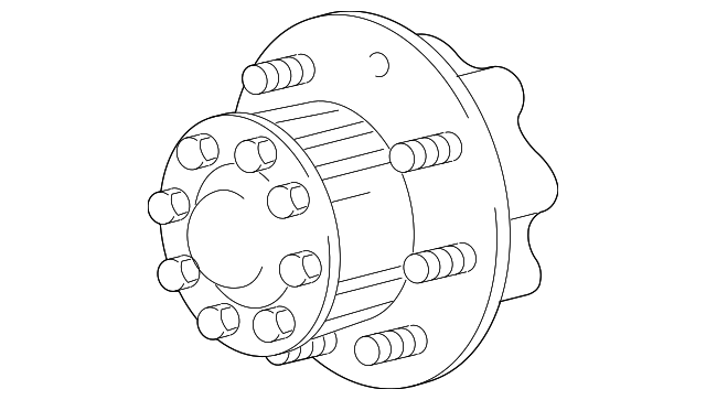 YC2Z1109AA HUB