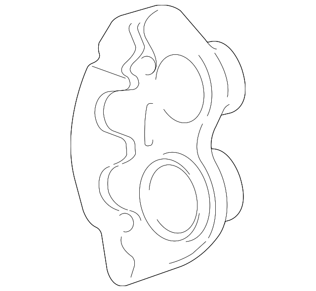2C2Z2552AA CALIPER, RIGHT