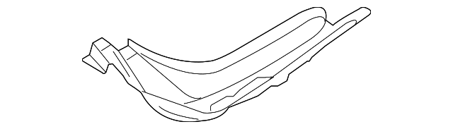 71551-3F700 Деталь EXTENSION PANEL, LEFT