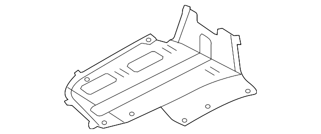86692-3F050 Деталь DEFLECTOR