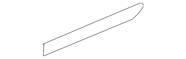 86674-3F050 Деталь SIDE MOLDING, RIGHT