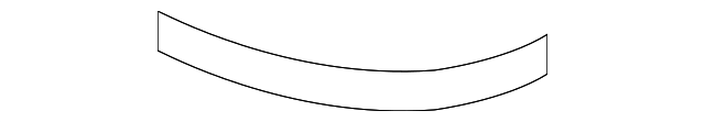 86671-3F050 Деталь CORNER MOLDING, LEFT