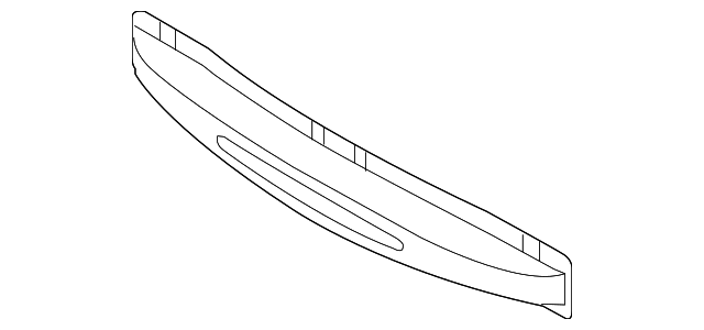 86631-3F050 Деталь IMPACT BAR