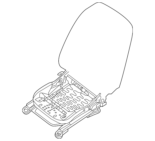 87154-3NF1E Деталь SEAT ASSY