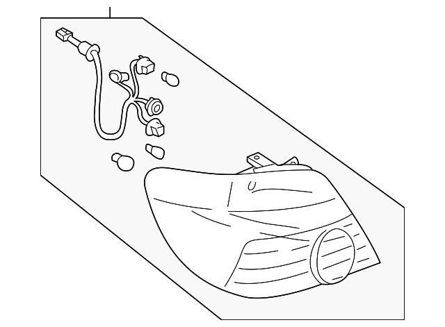 84201FE420 Деталь COMBO LAMP ASSY, RIGHT