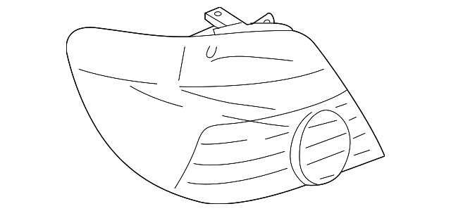 84913FE340 Деталь LENS & HOUSING, LEFT