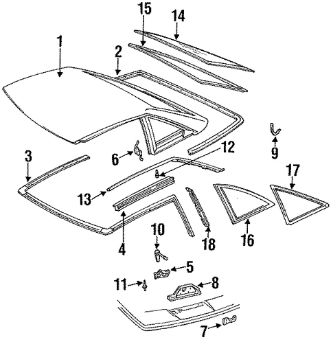 Allante REMOVABLE HARD TOP 2