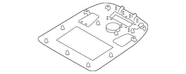 96980-1JA0A Деталь ROOF CONSOLE