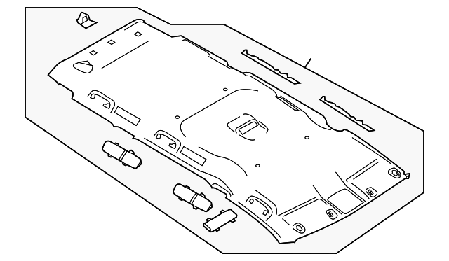 73910-1JA0A Деталь HEADLINER