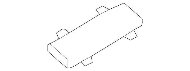 73956-1JA0A Деталь HEADLINER CENTER BRACKET