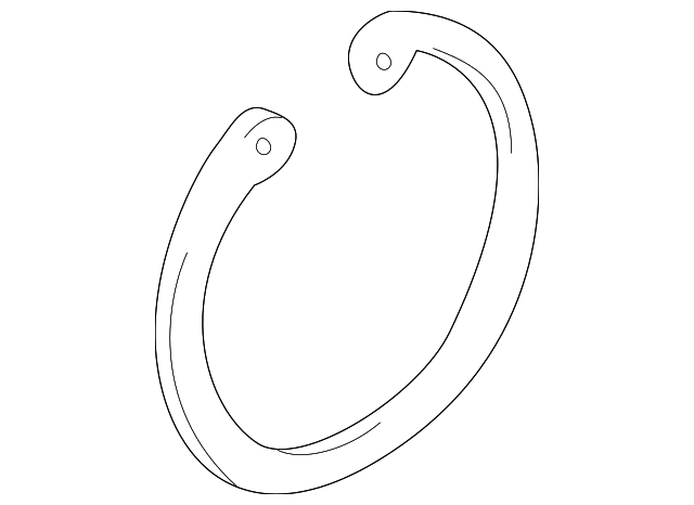 96055318 Деталь BEARING C-CLIP, LEFT