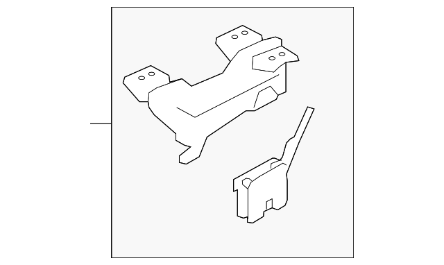 8C2Z-1662527-AD TRACK, LEFT