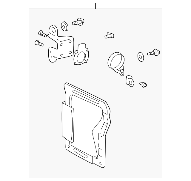 12494777 Деталь MOUNT KIT