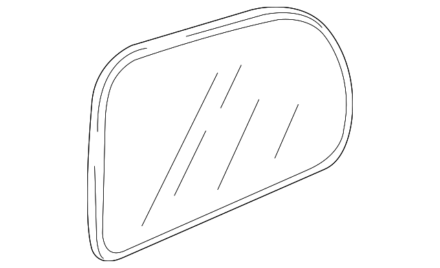 87621-1F201 Деталь MIRROR GLASS, RIGHT