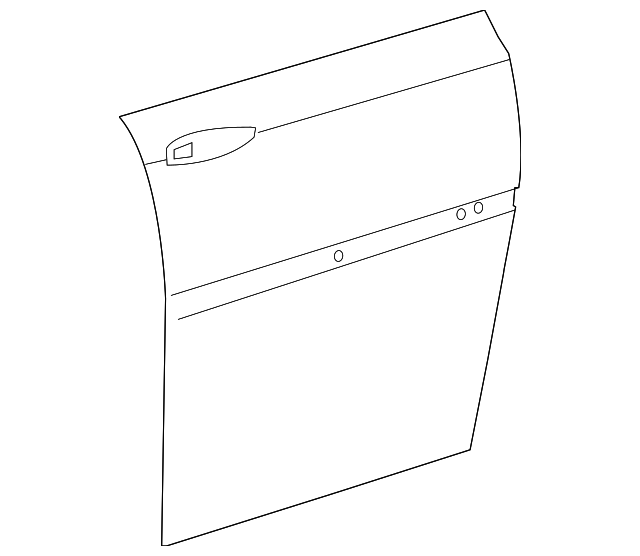 4894184AA Деталь OUTER PANEL, RIGHT