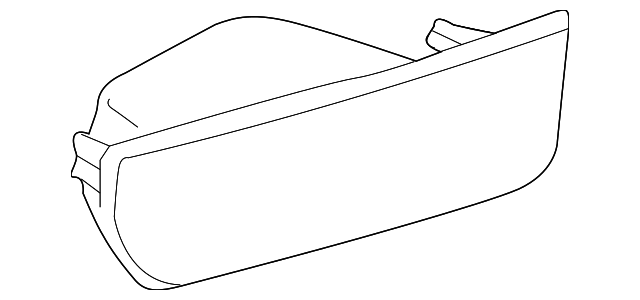 68012887AA Деталь REFLECTOR, LEFT