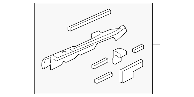53389-78010 UPPER SEAL, LEFT
