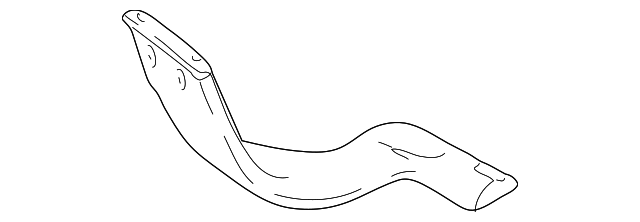 8D0-819-802 Деталь DUCT, RIGHT
