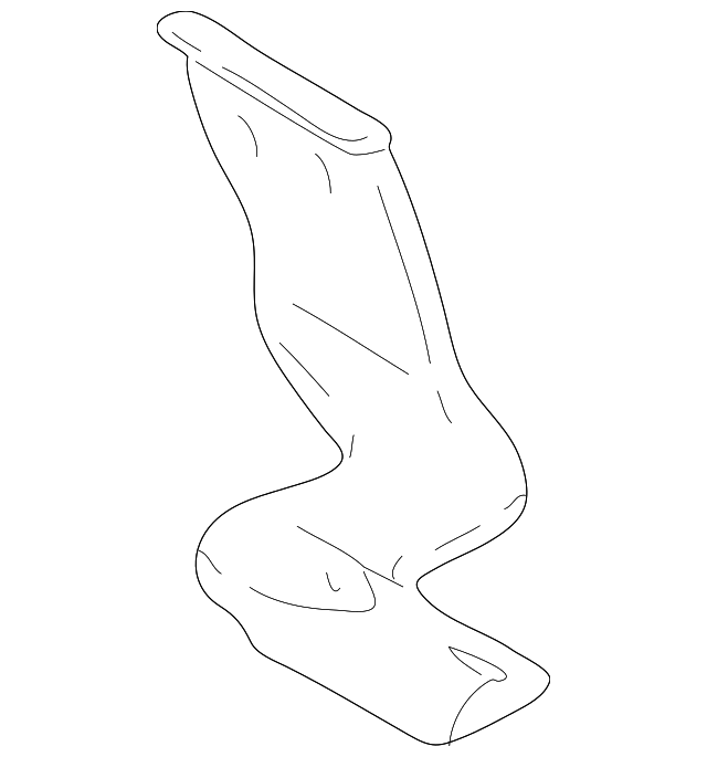 8D0-819-801-B Деталь DUCT, LEFT