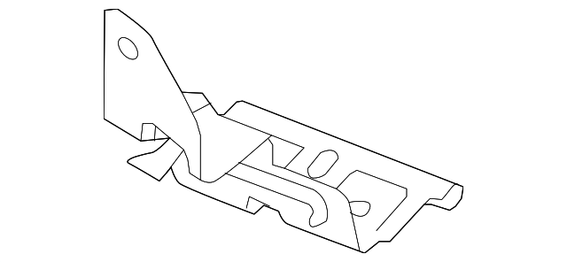 24317-4BA0A JUNCTION BLOCK BRACKET, RIGHT