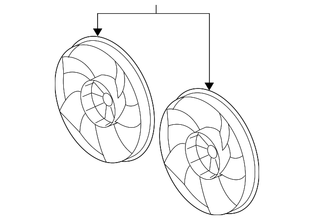 88987273 FAN BLADE, RIGHT