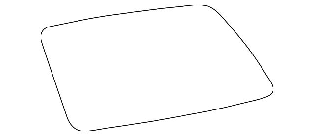 87111-3D001 Деталь BACK GLASS
