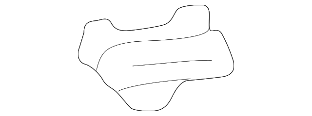 87138-3D000 Деталь BACK GLASS SPACER