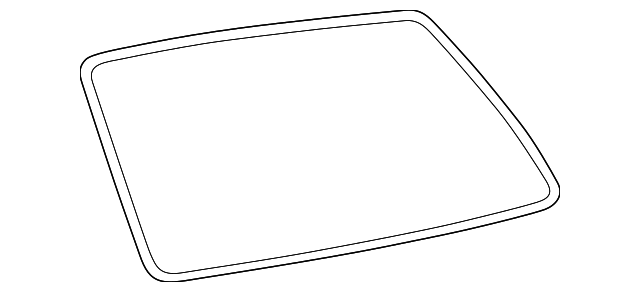 87121-38000 Деталь BACK GLASS DAM