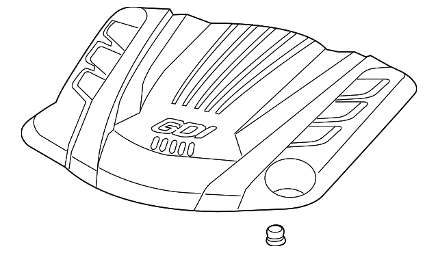 29240-3CDC0 Деталь ENGINE COVER