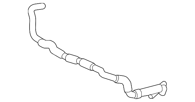 G922H-0E010 INLET HOSE, RIGHT