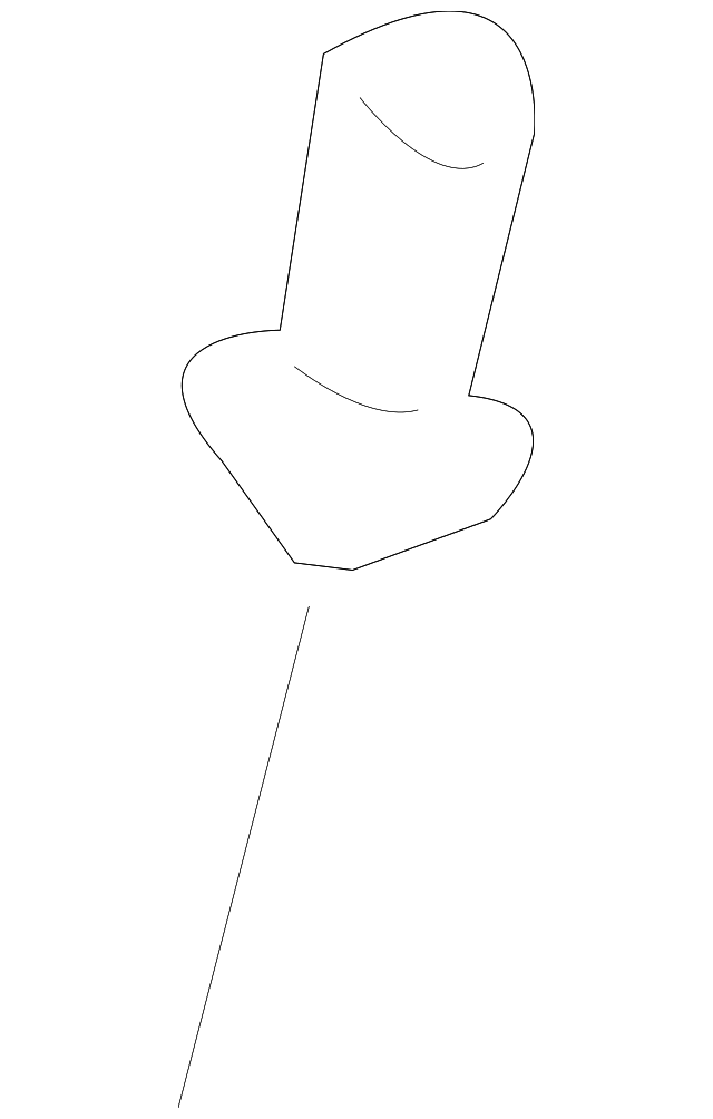 0009913940 Деталь INNER WHEELHOUSE RIVET, LEFT