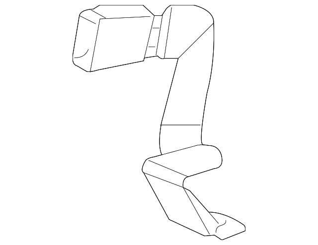 89024035 Деталь BUCKLE, LEFT