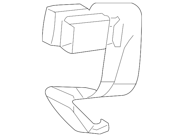 89024033 Деталь BUCKLE, RIGHT
