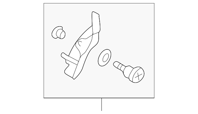 64305AE31A Деталь HINGE ASSY, LEFT