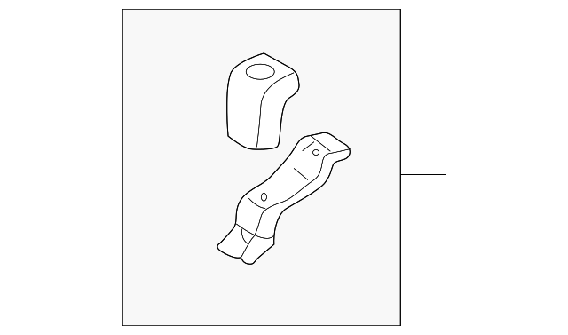 64371AE40A Деталь HINGE ASSY, RIGHT