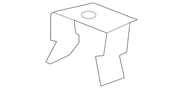 87297-1C000 Деталь ROOF RAIL RETAINER CLIP, LEFT
