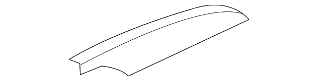 87261-2P500FBM Деталь RAIL COVER, LEFT