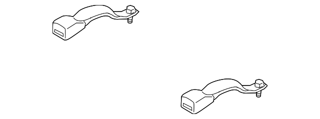 TDY1-57-820A-00 Деталь BUCKLE, LEFT