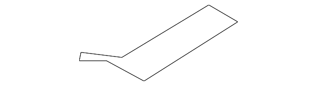 7210A025HA WNDSHLD PLR TRIM PLUG, LEFT