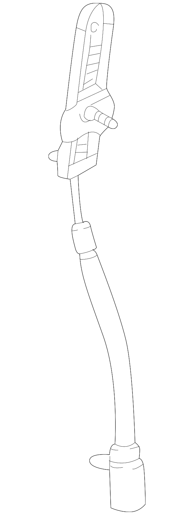 4D0-857-833 Деталь HEIGHT ADJUSTER, LEFT