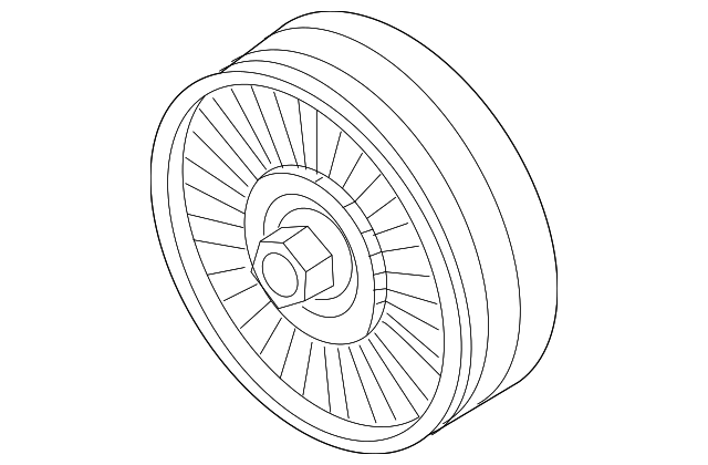 25180907 Деталь IDLER PULLEY