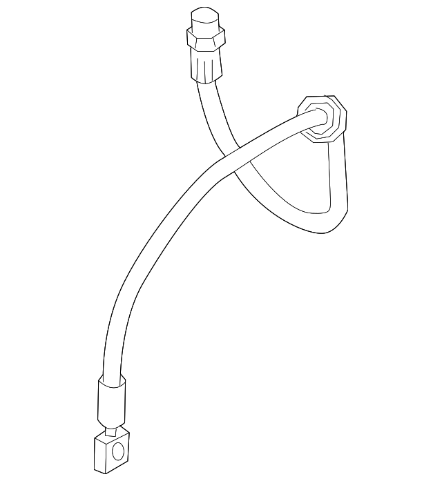 34-30-6-794-002 BRAKE HOSE, LEFT