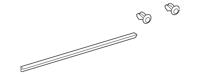 3D0-854-631-A-6W8 Деталь ROCKER MOLDING, LEFT